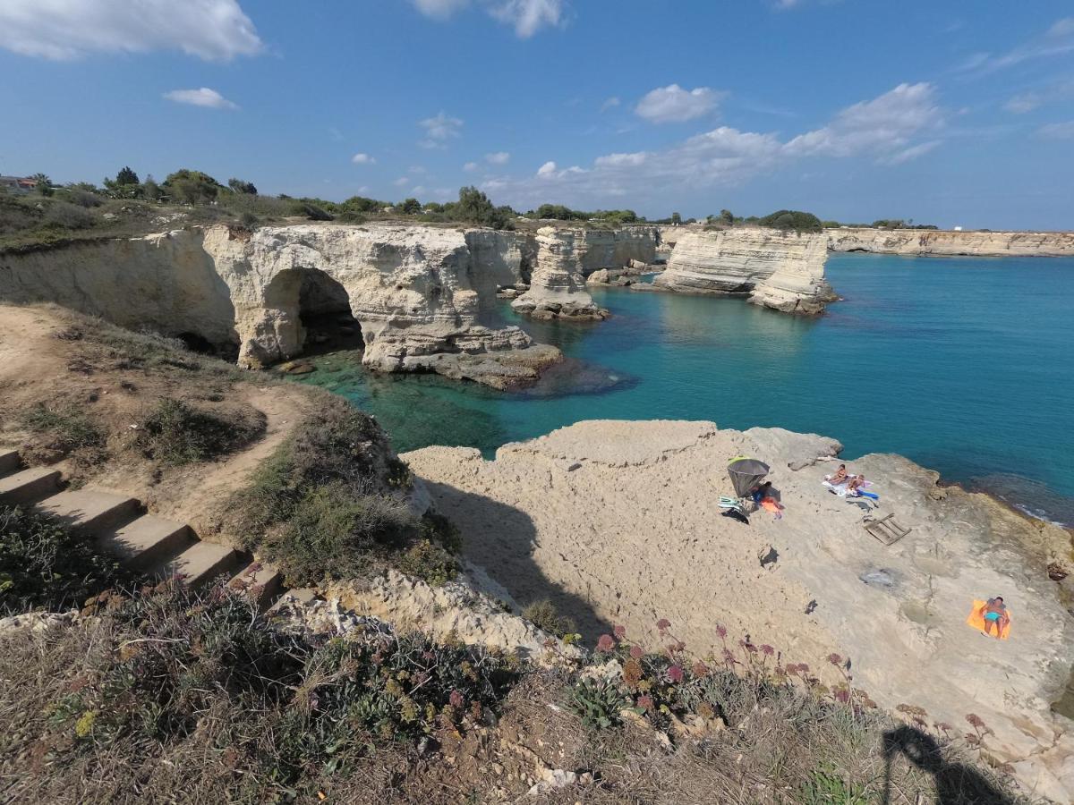 Hotel Alba Chiara Sant'Andrea Salento Exteriör bild