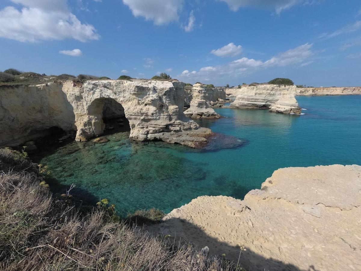 Hotel Alba Chiara Sant'Andrea Salento Exteriör bild