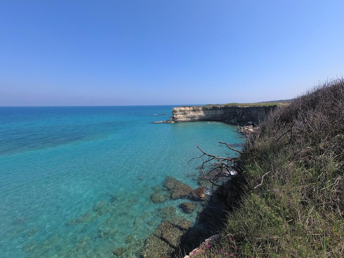 Hotel Alba Chiara Sant'Andrea Salento Exteriör bild