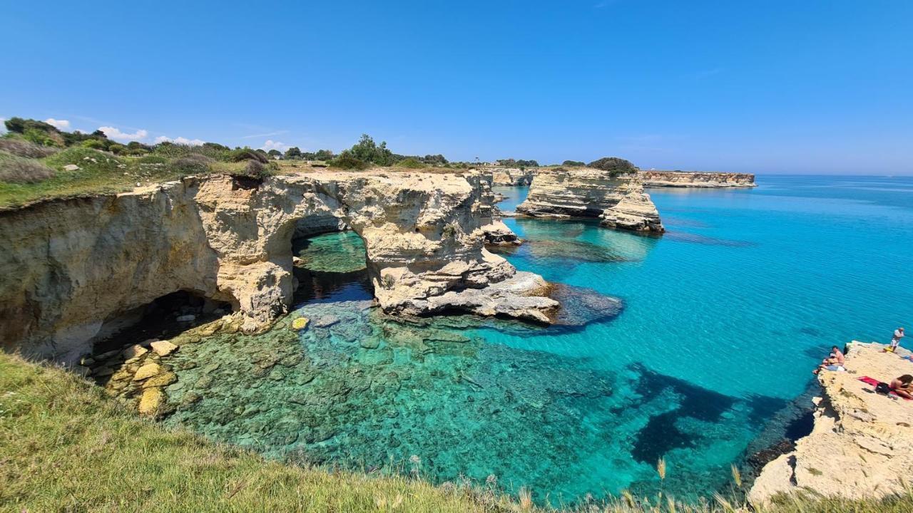 Hotel Alba Chiara Sant'Andrea Salento Exteriör bild
