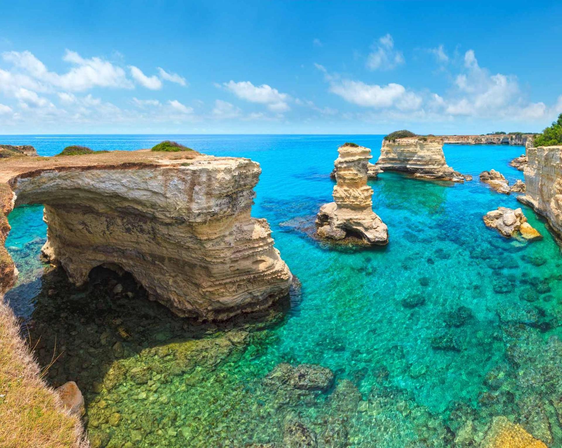 Hotel Alba Chiara Sant'Andrea Salento Exteriör bild